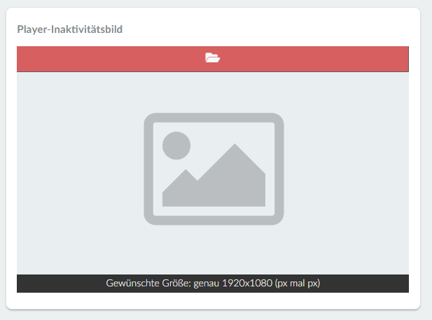 Player idle where to upload image