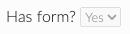 has form button