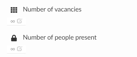 nombre de poste vacant