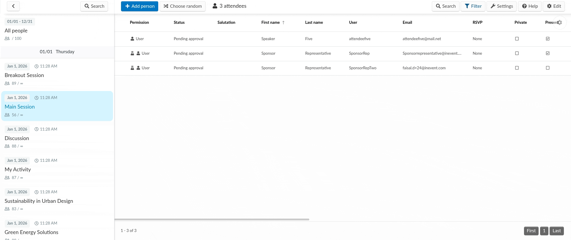 GIF showing bulk-approval of enrollment