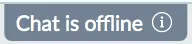Image showing the error chat offline 