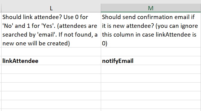 How to send a notification email to speakers