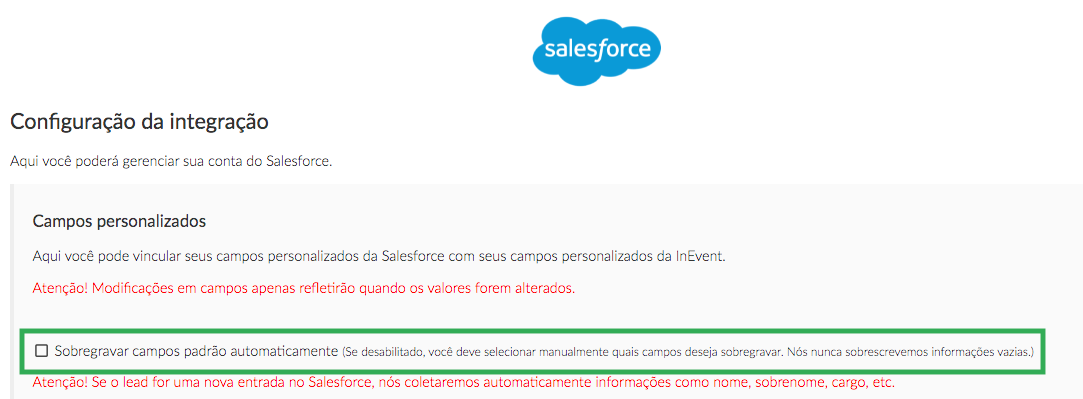 Overwrite fields or not