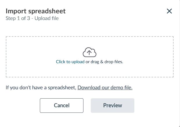 Importing lists