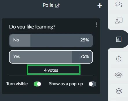 polls virtual lobby > votes 