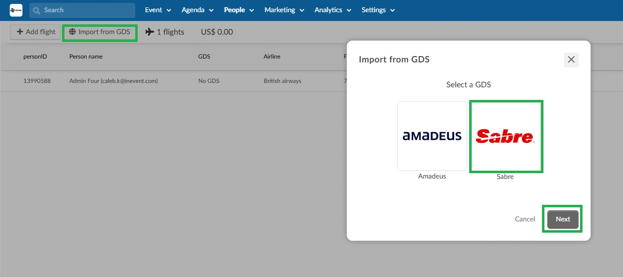 Select Amadeus