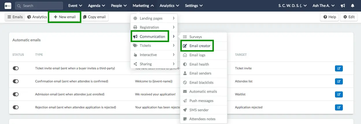 Screenshot showing a spreadsheet import interface