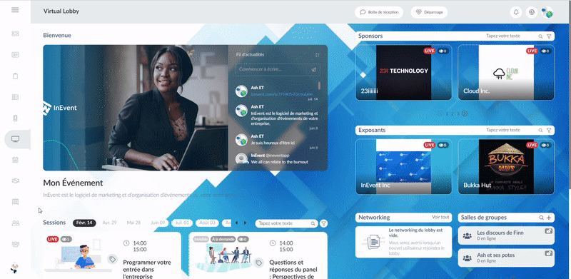 Virtual Lobby - Networking