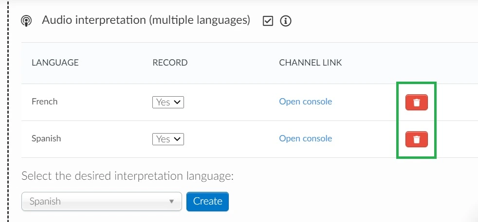 How to remove an audio channel