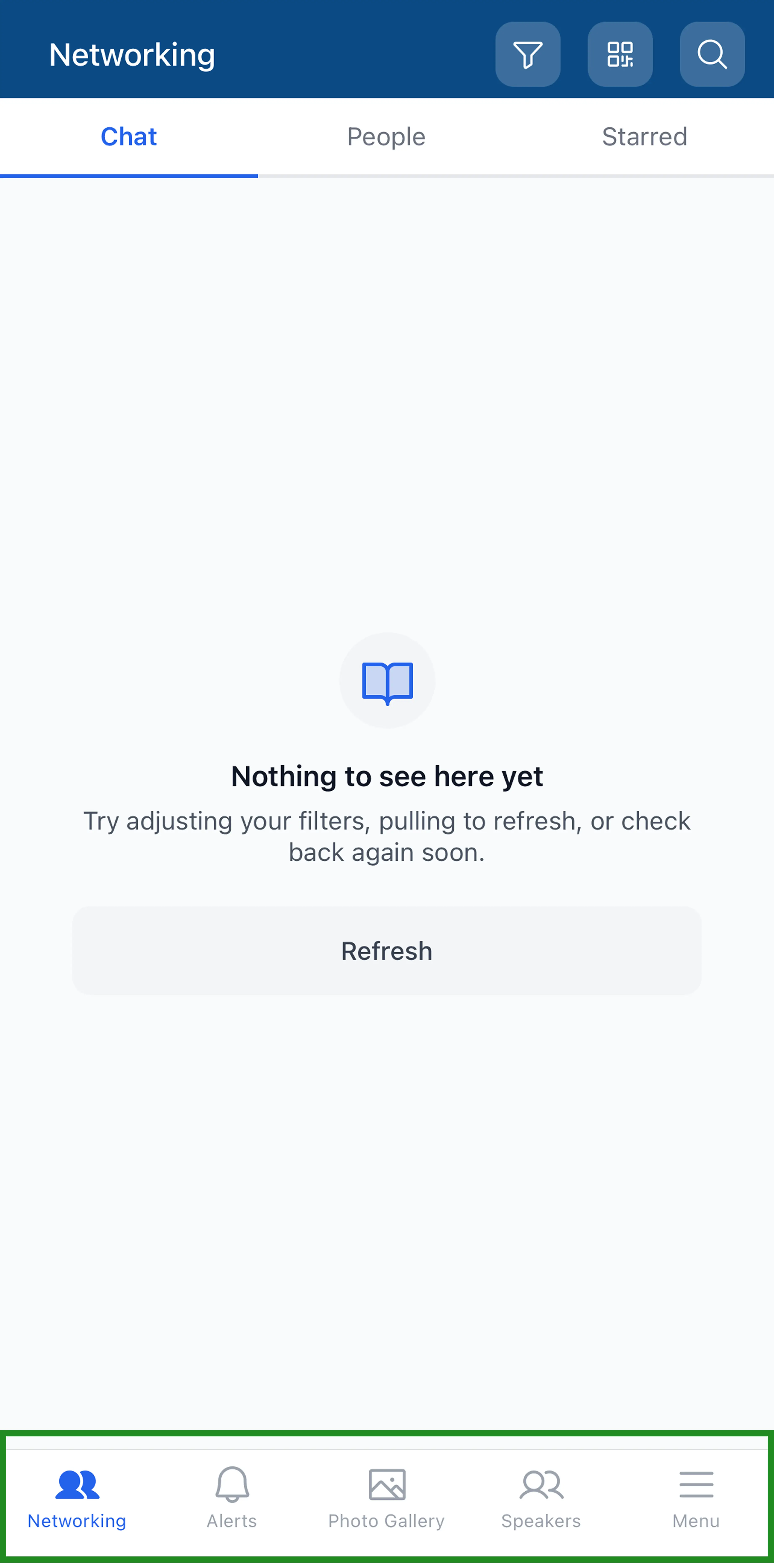 navigation tabs