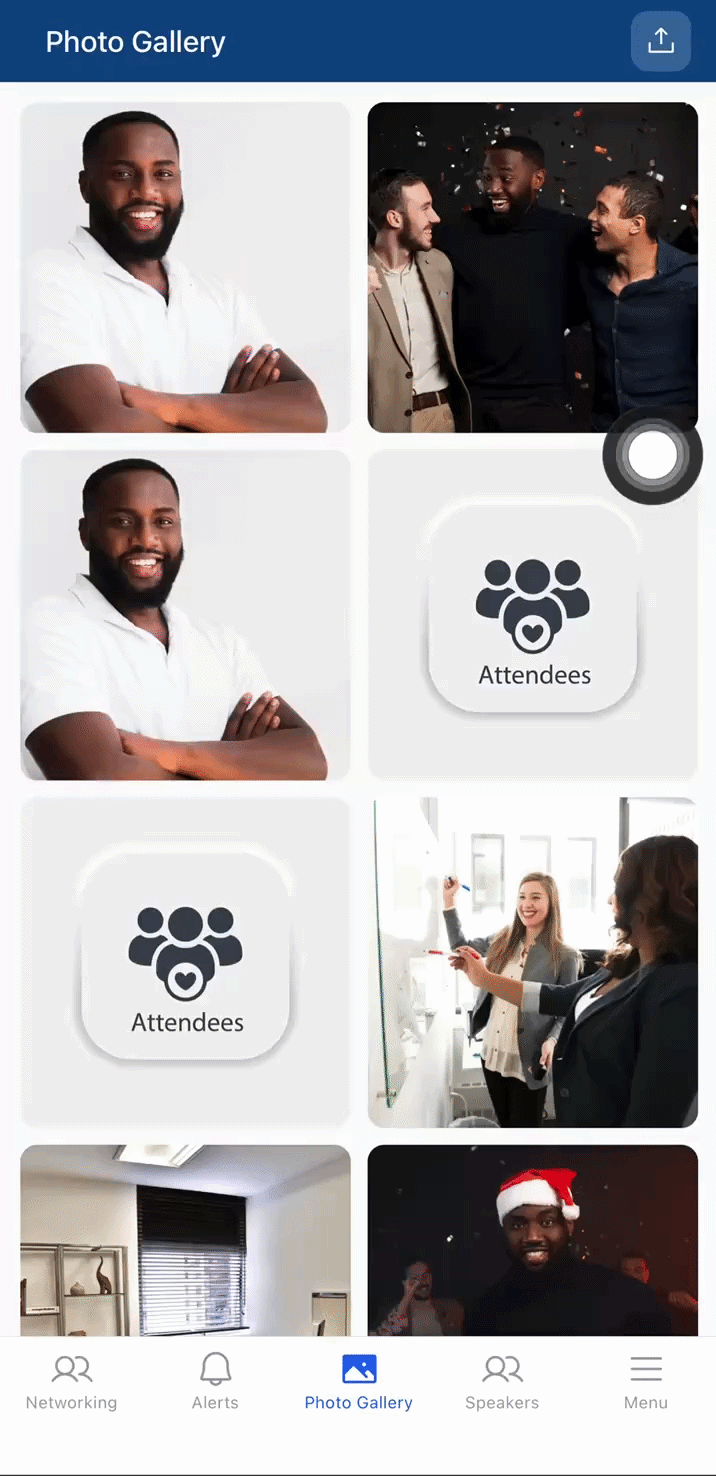 Attendee qr code