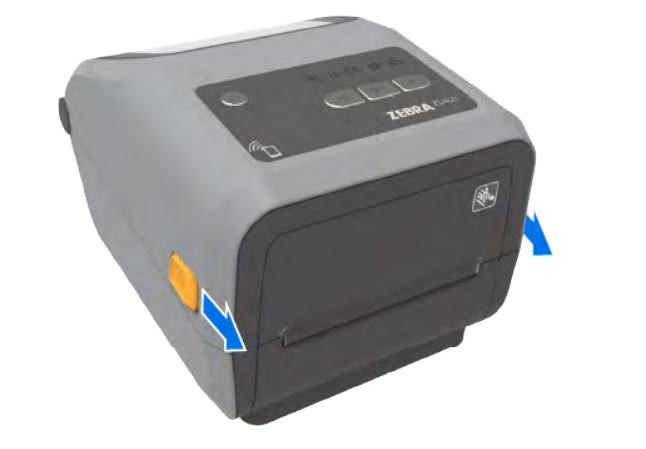 Opening your printer