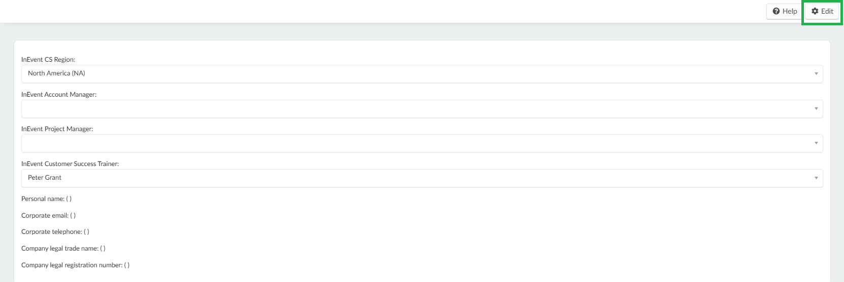 Company > Legal > Edit