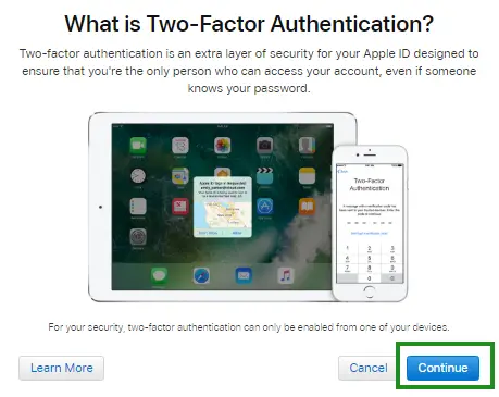 Two-factor authentication