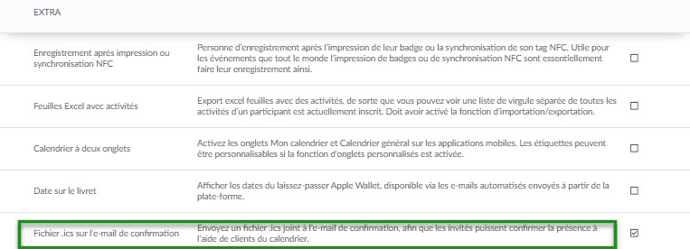 Confirmation d'e-mail