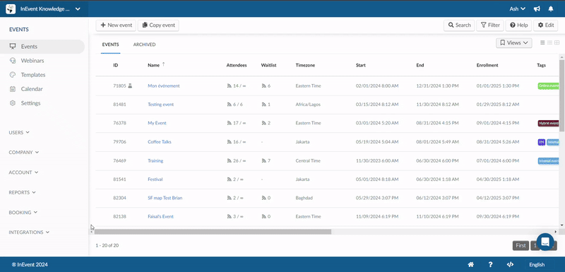 Creating status types