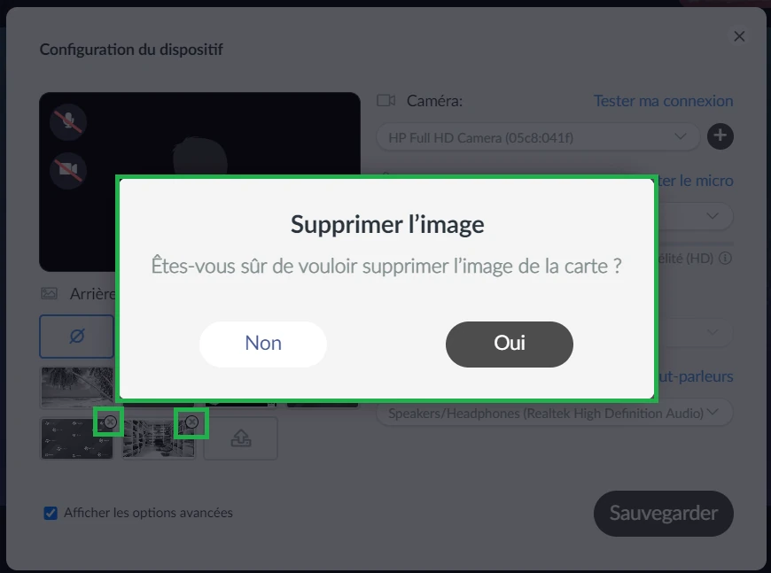 confirmer la suppression