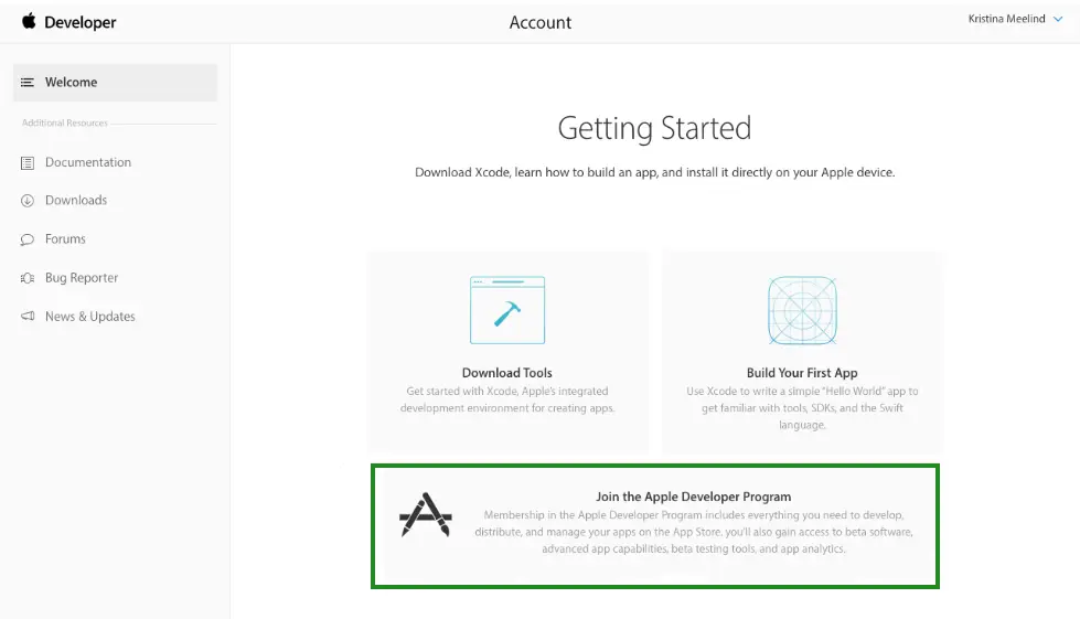 Join the Apple Developer Program