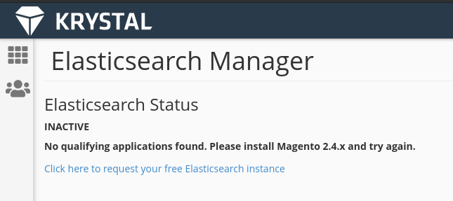 Elastic search manager failed installation