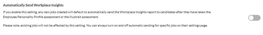 Automatically Send Workplace Insights