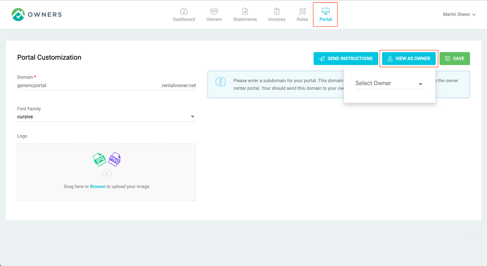 Owner Center Setup Tokeet Help Vacation Rental Management Software