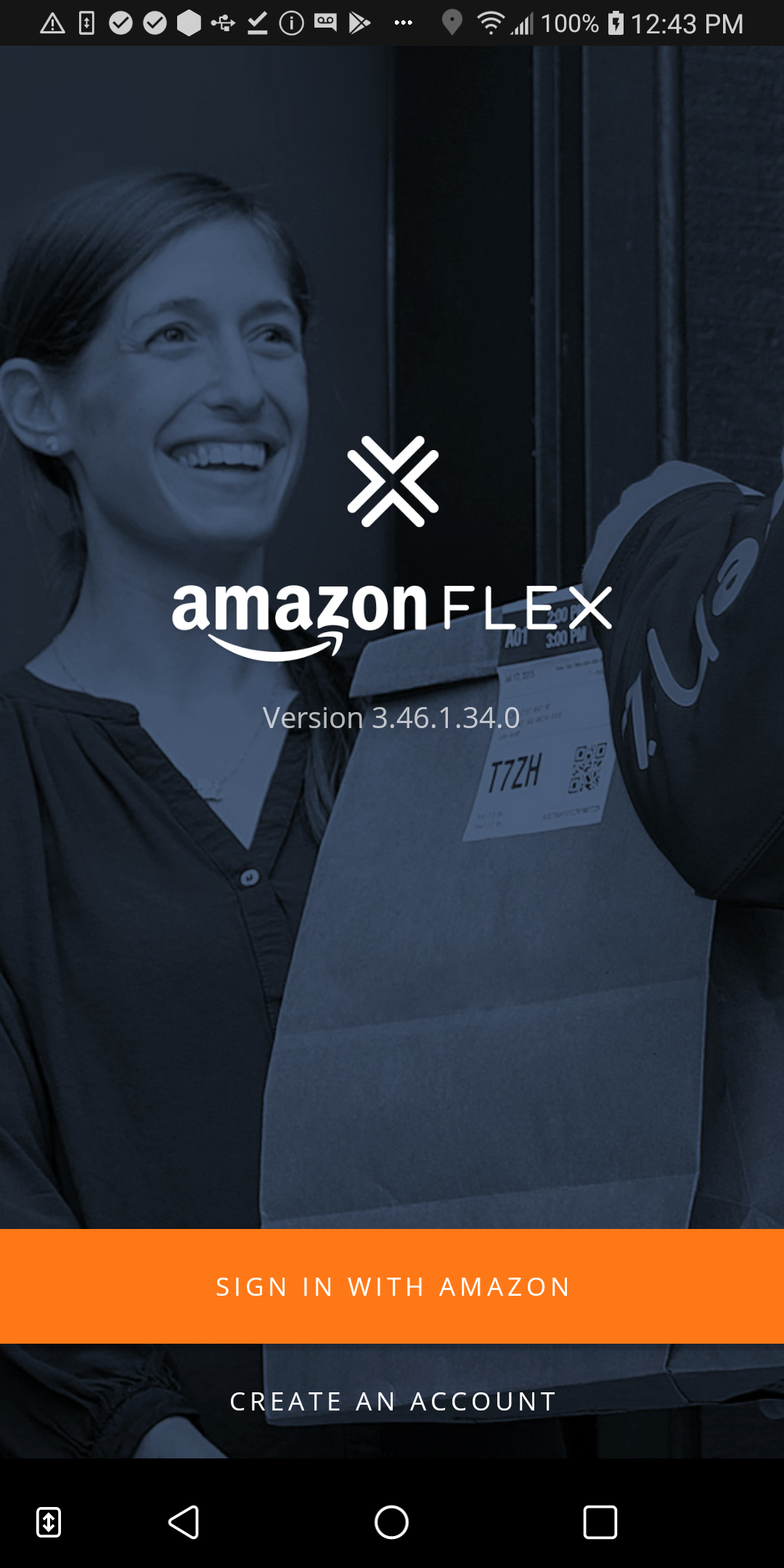 Amazon Flex Android App Update