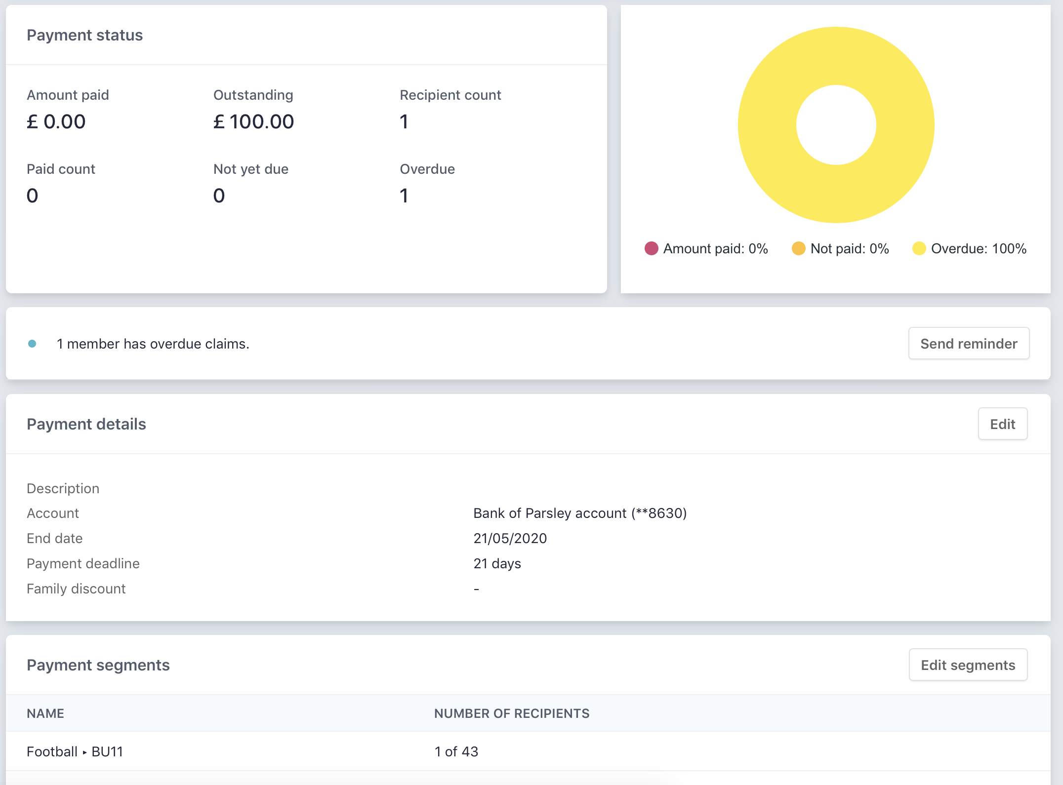 eventbrite payment processing fee