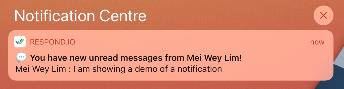 Mobile Notification