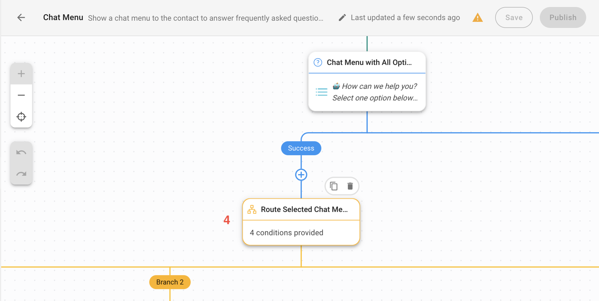 Configurar respuestas para opciones de respuesta