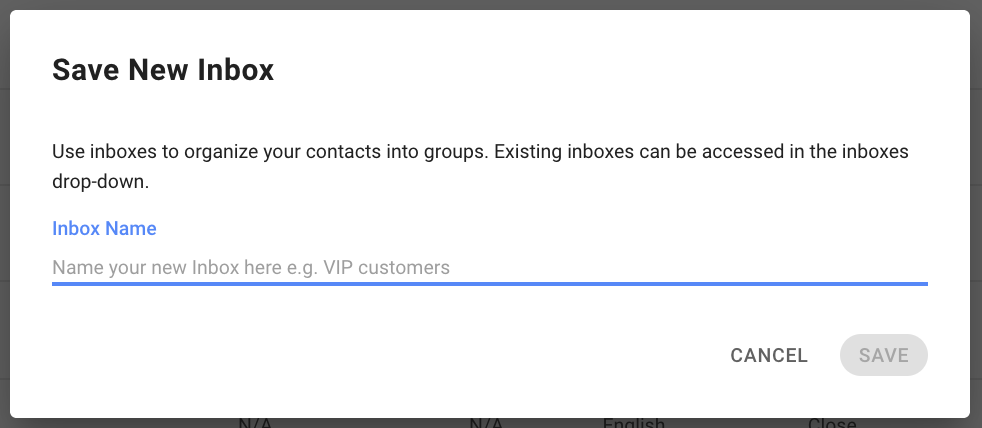 Filtering Contacts in Contacts Module