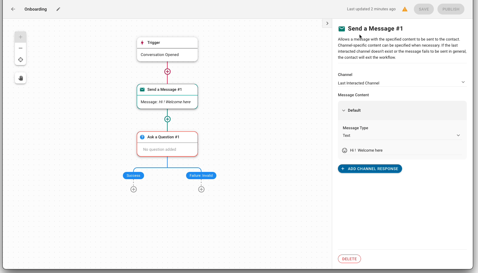 gif que muestra cómo resolver errores de flujo de trabajo