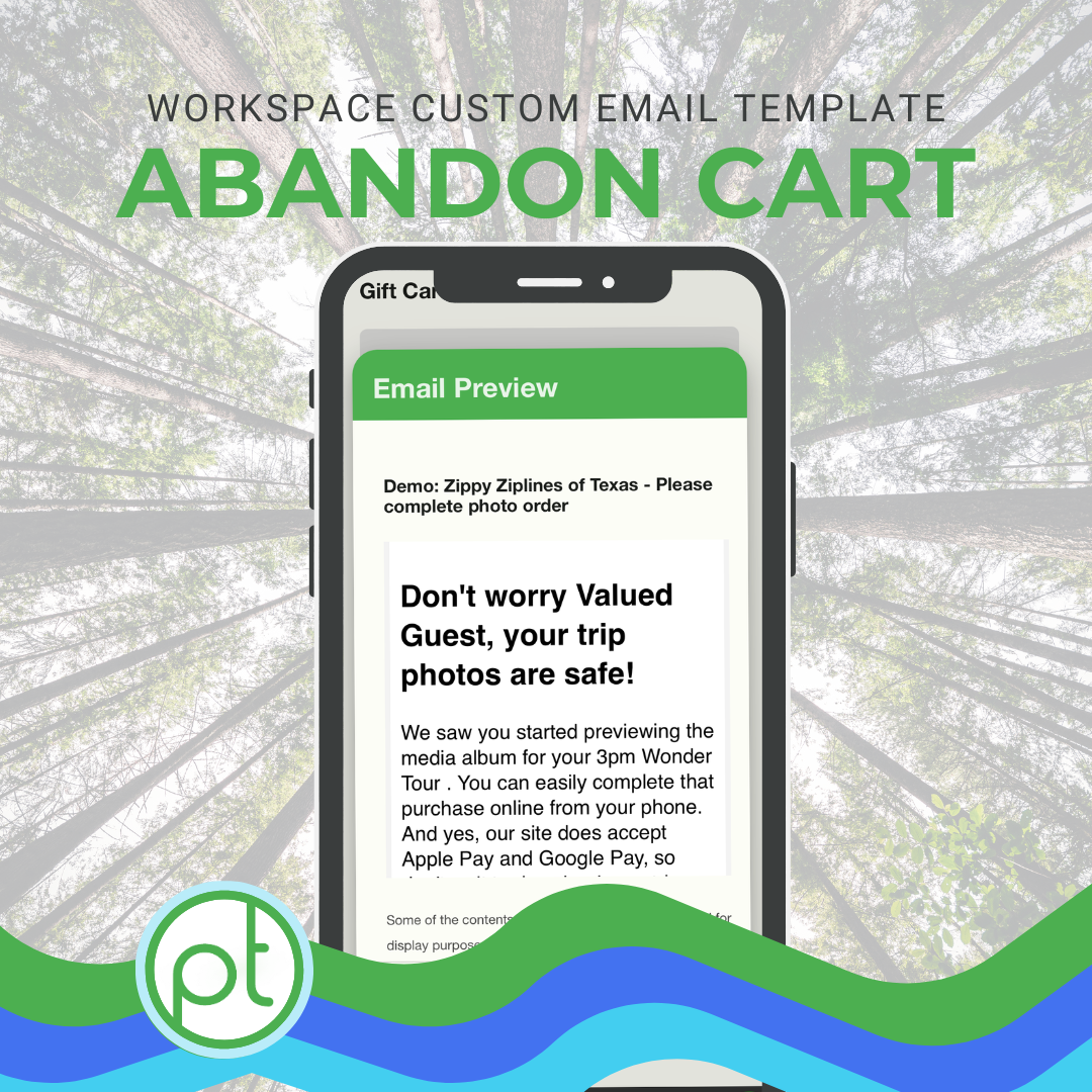 Create branded custom message for abandon kiosk cart