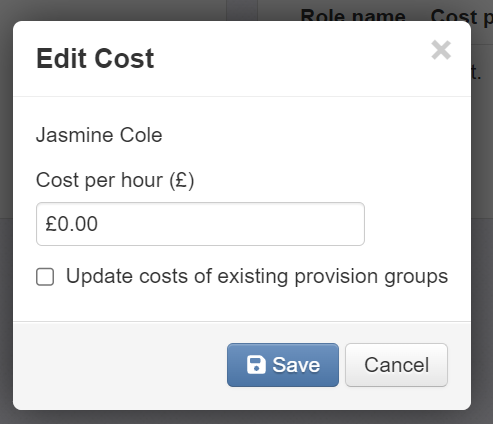 Edit cost