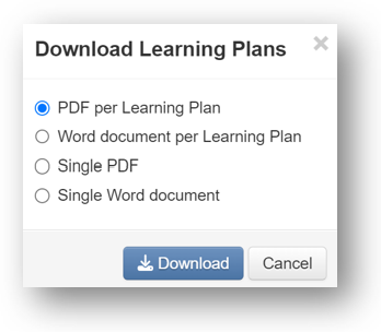 Download Learning Plans