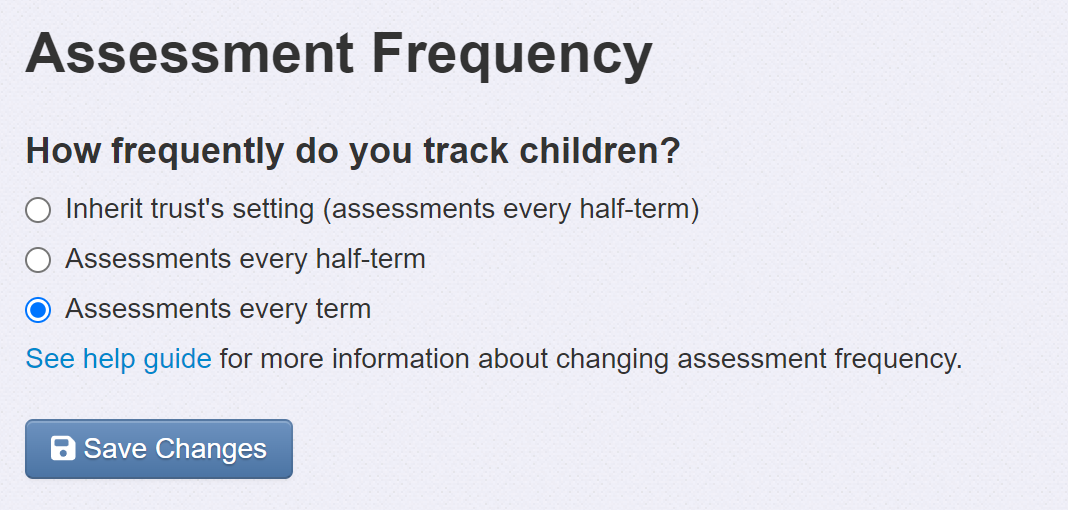 change school settings