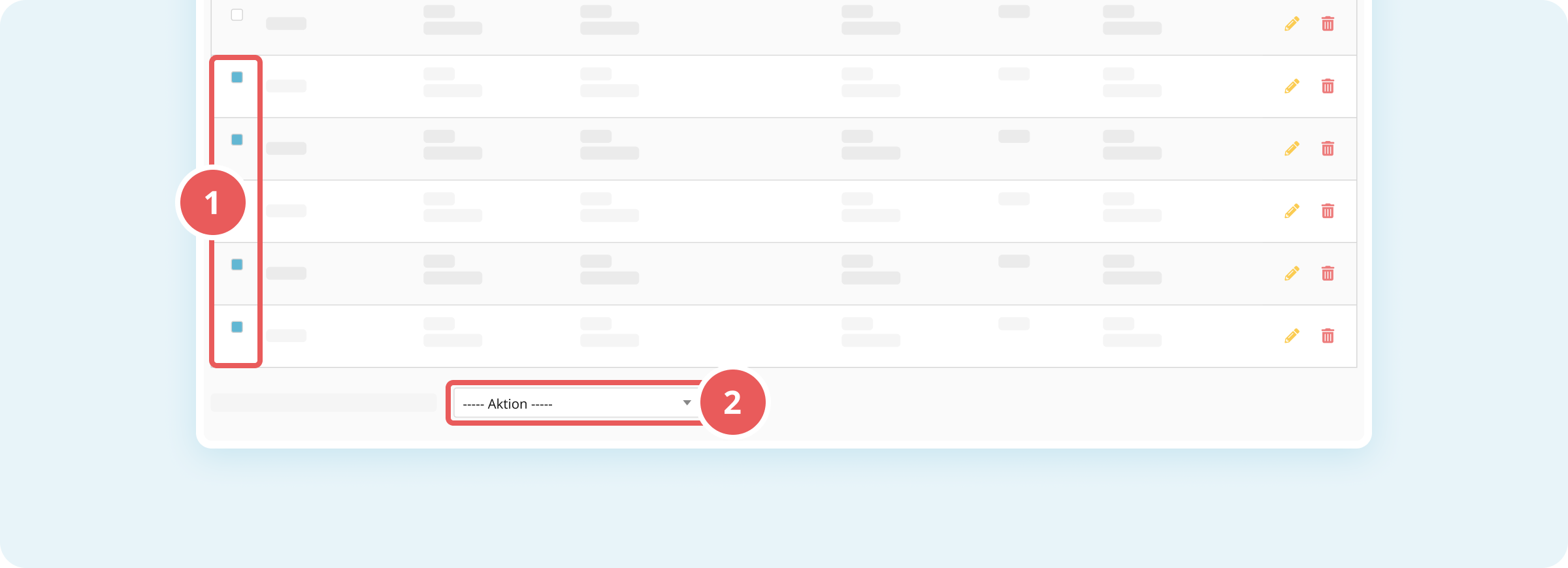 Mehrere Arbeitsstunden gleichzeitig verwalten