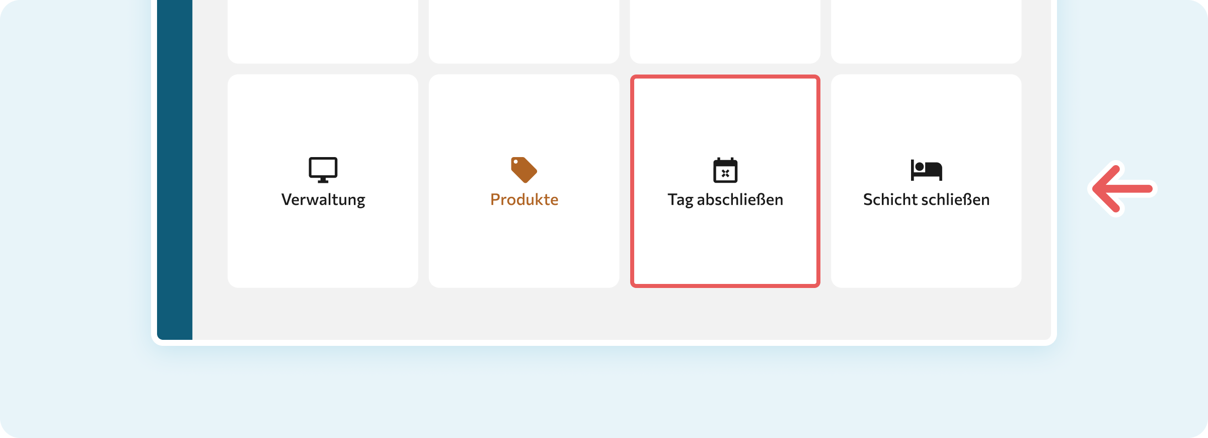 Kassenabschluss durchführen