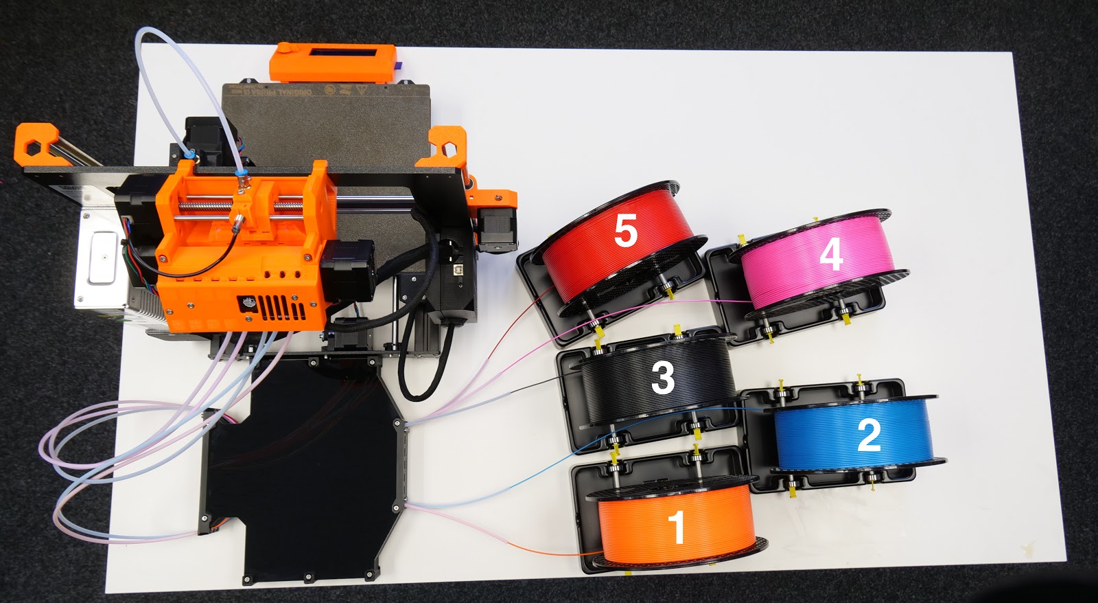 The Original Prusa 3D Printers Knowledge base Spool placement