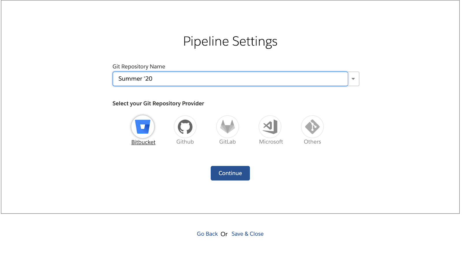 Pipeline Wizard Copado Solutions Documentation