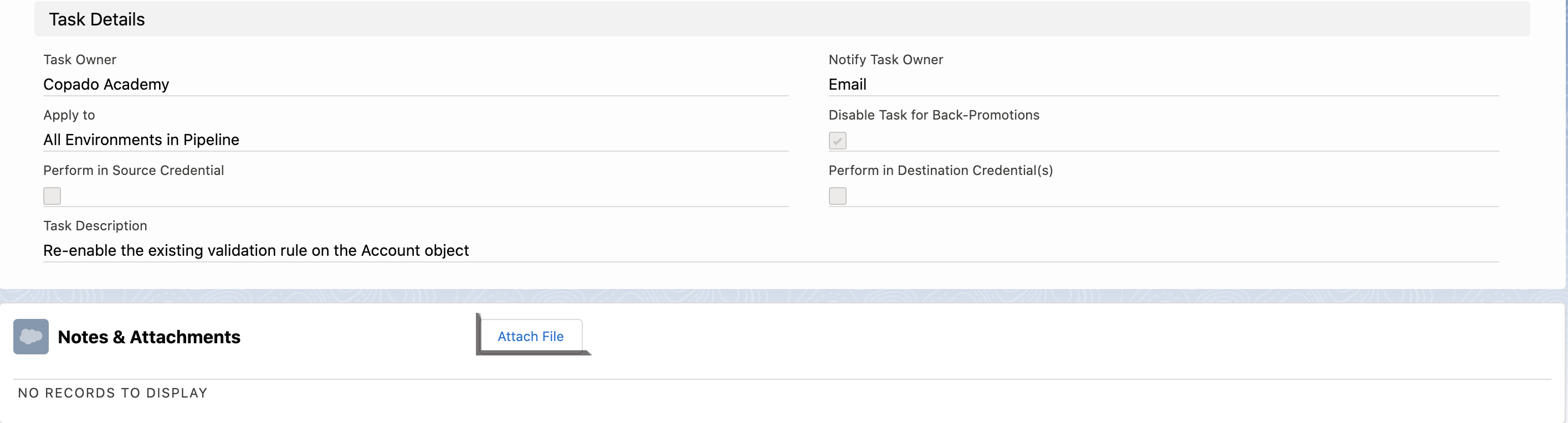 Attach File option