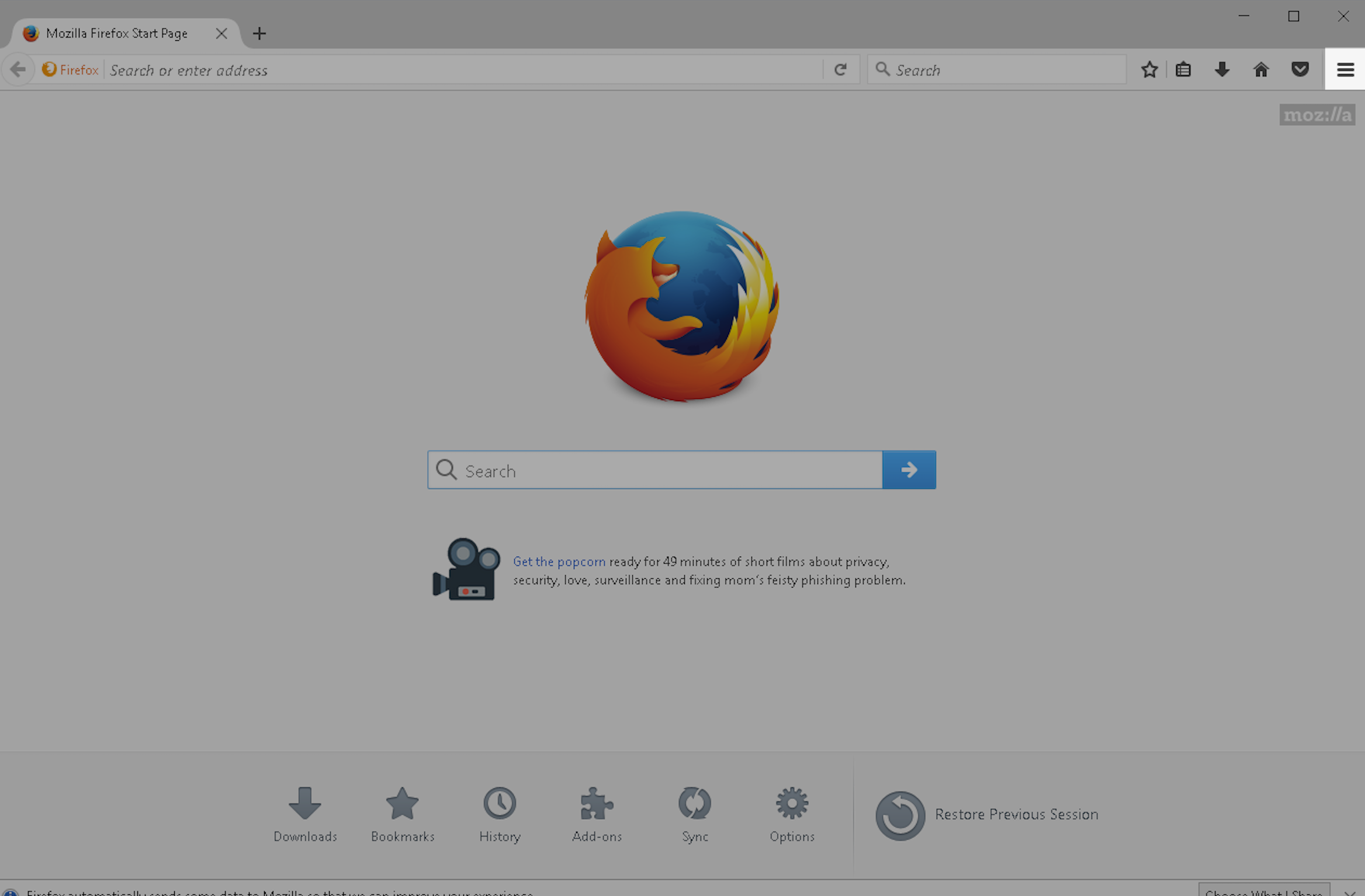 Clearing your browser cache in Firefox