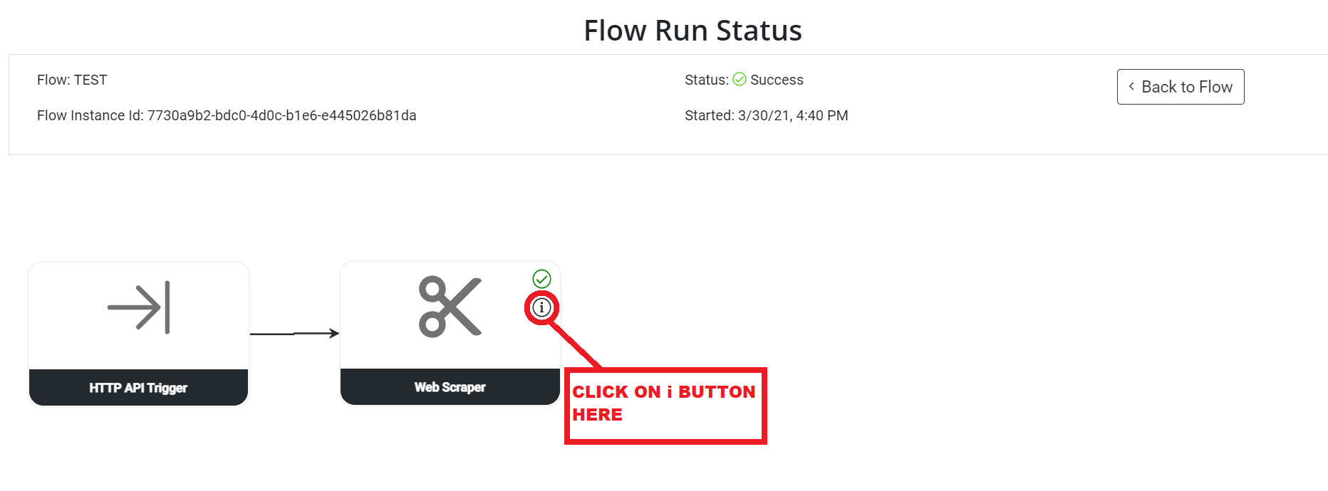Information Button
