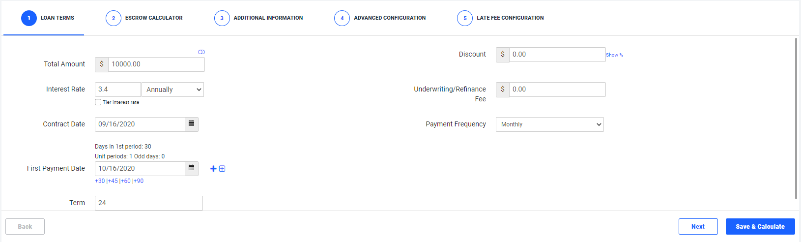 Loan Terms - HelpDocs