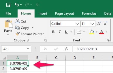 How to convert Scientific Notation in a .CSV file  Support & Help