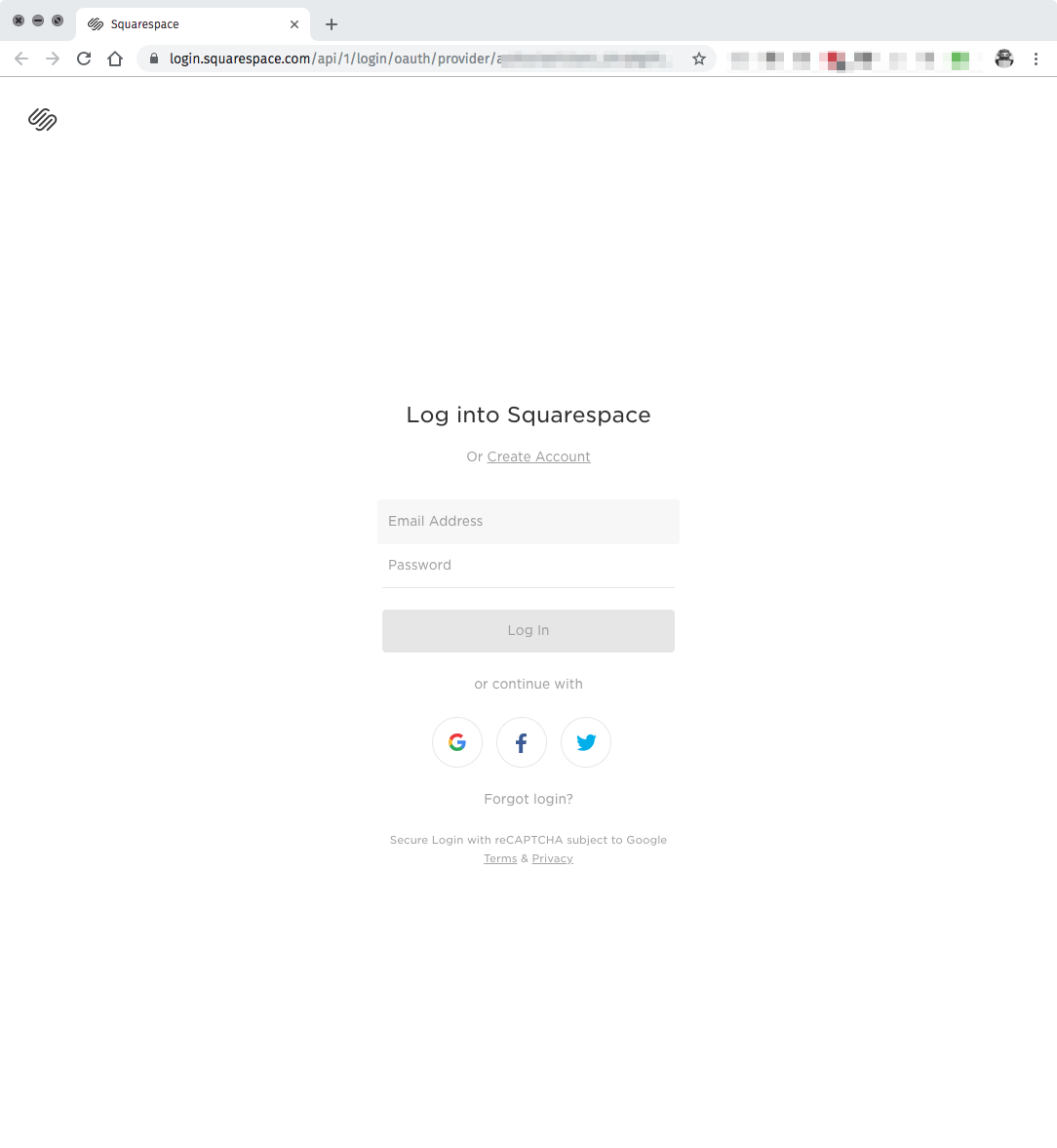 Squarespace chat support