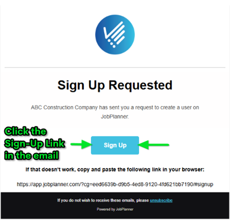 A screenshot of a sign up page
          
          AI-generated content may be incorrect.