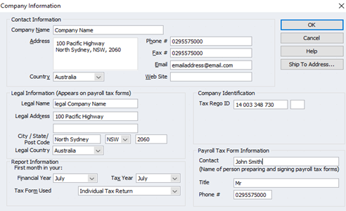 my invoices and estimates deluxe company database