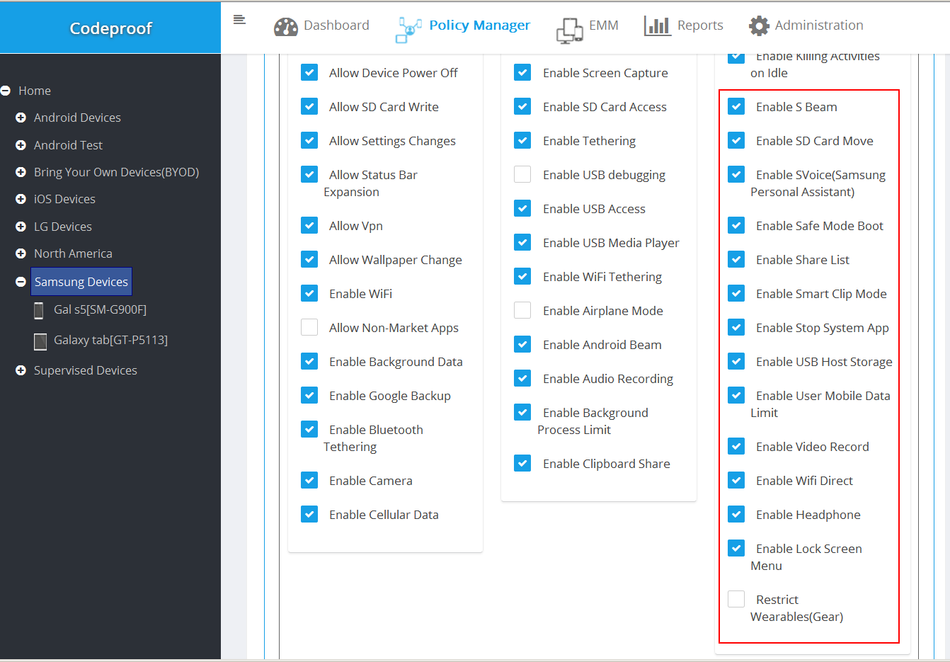 The new Samsung MDM Agent App - Customer Support and Training | Codeproof