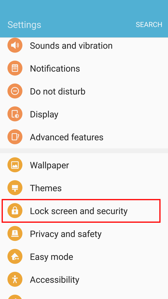 Lock Screen and Security