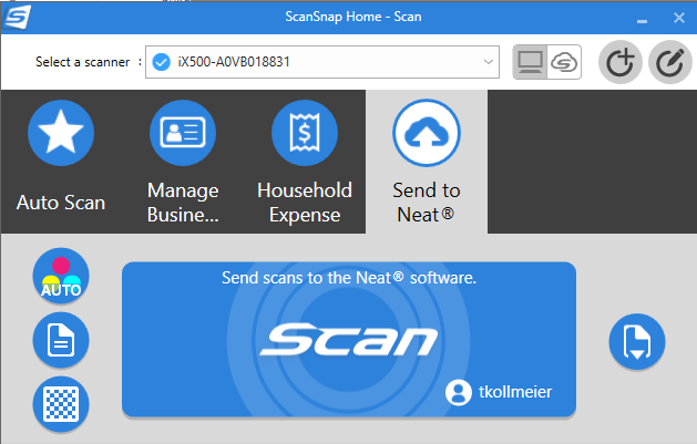 ScanSnap iX1500 - Neat HelpCenter